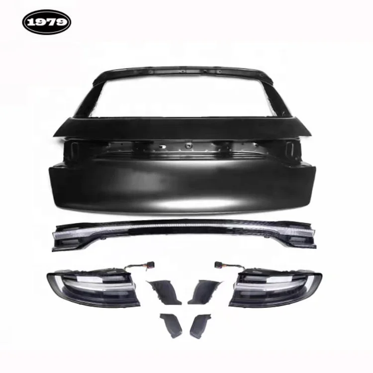 [1979]2014-2017 Upgrade 2021 style through LED taillights macan tail light For Porsche macan rear light