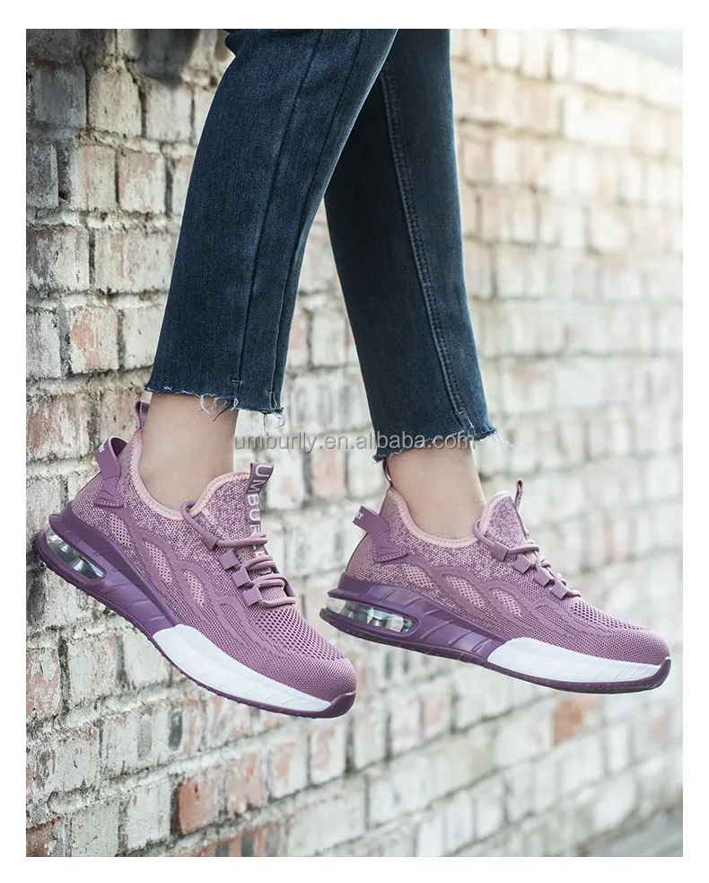 Safety Trainers with Steel Toe Cap for  Women  Lightweight Comfortable Safety Shoes Work Trainers with shoes safety steel toe