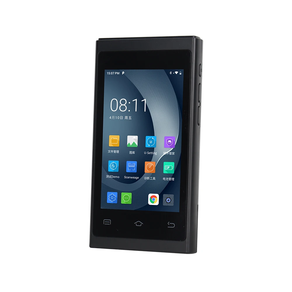 Metax Portable mobile android 4-inch touch screen handheld wireless mini pos terminal