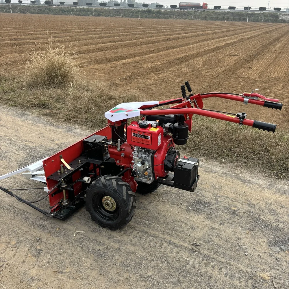 Hot Selling High-Quality Designed Rice Harvester, Suitable For Rice Fields, Wheat, And Rice Harvesting Equipment