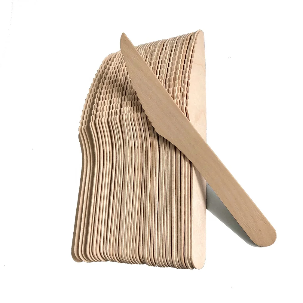 Wooden Disposable Biodegradable Cutlery Knife