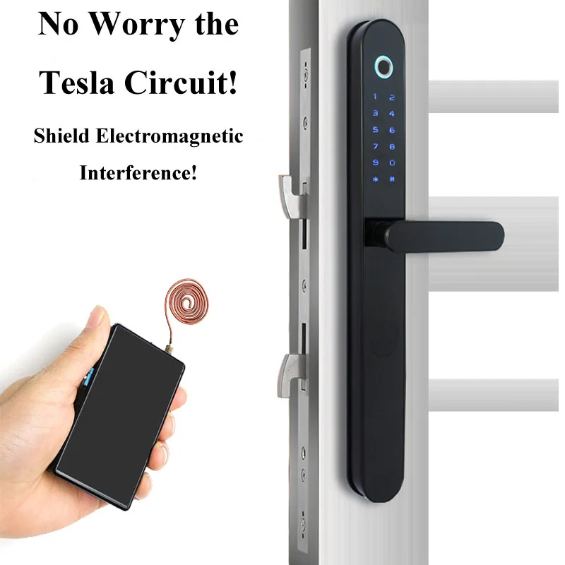 Waterproof Door Access Control smart lock body TT App unlock smart lock door system