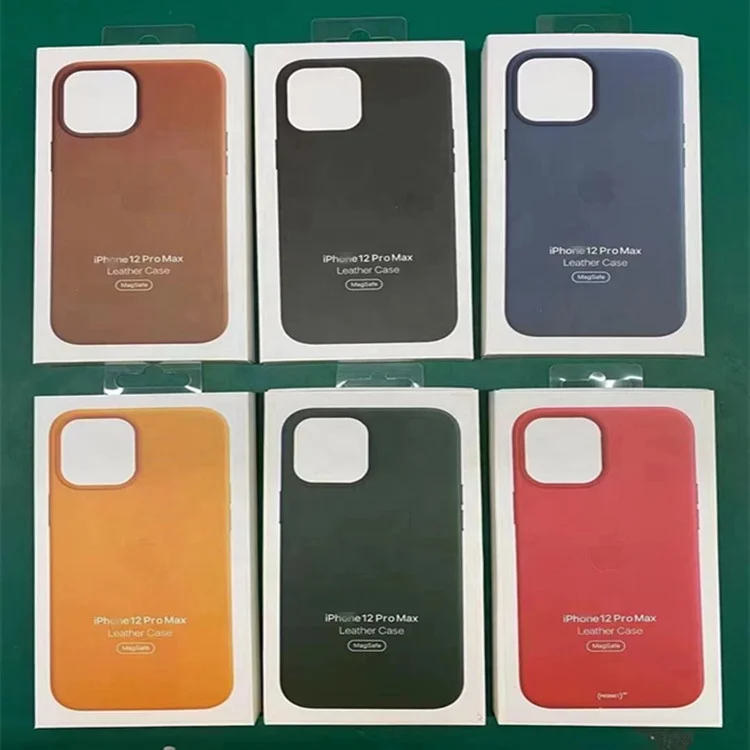 2020 New magnetic wireless chargers back cover for iPhone 13 12 Pro max for maggsafe PU leather phone case