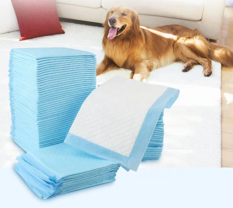 disposal sanitary puppy pad for pet training use to absorb the liquid keep  pet healthy and clean
