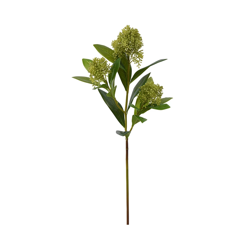 Высококачественный пластиковый материал, искусственная короткая ягодная ветка, украшение для дома, стебель ягод