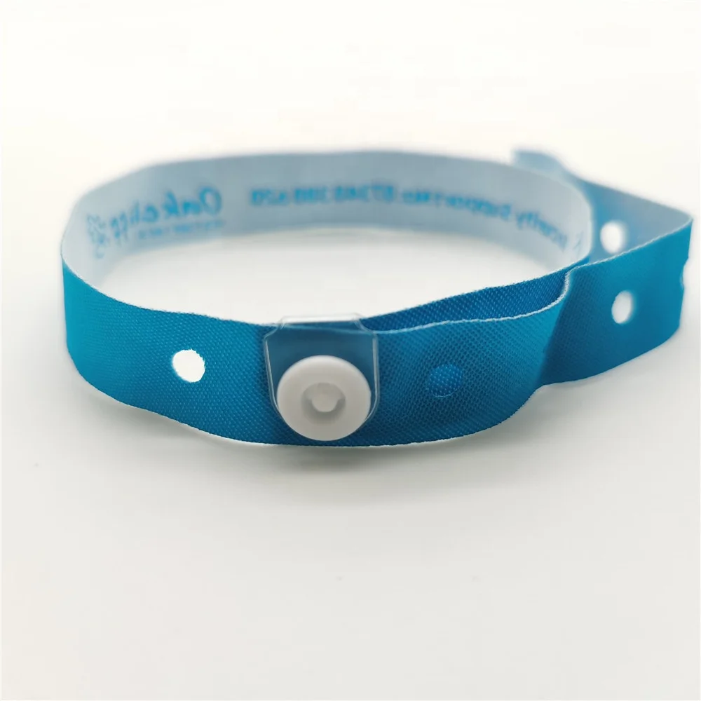 wholesale plastic clip button wristbands snap lock for pvc wristband