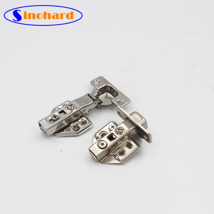 SINOHARD Cabinet Hydraulic Adjustable Mounting Concealed Hinges Soft Closing Nickel-Plated Steel Hinge