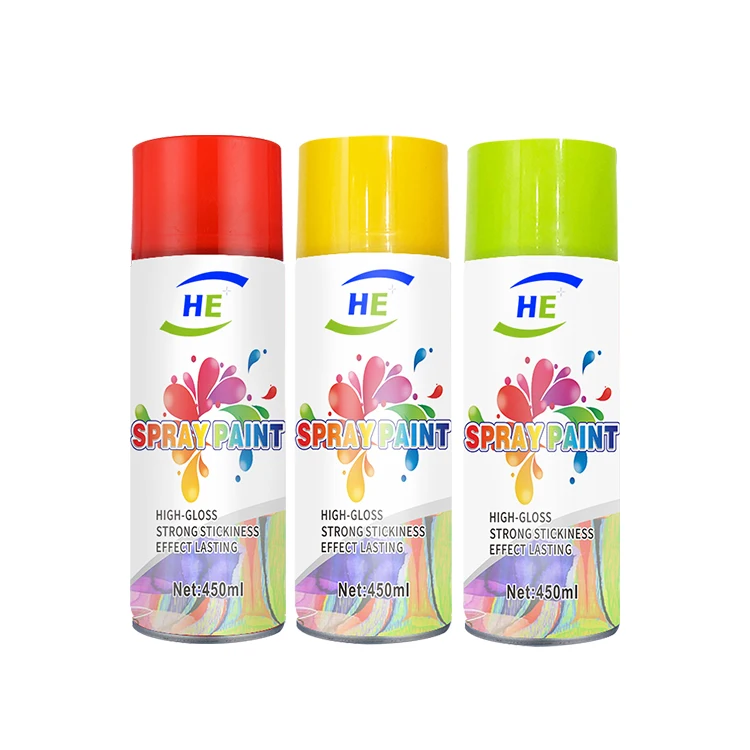 Painting Aerosol Optional Color Customizable for Car Graffiti 450ml Lacquering Spray from Factory