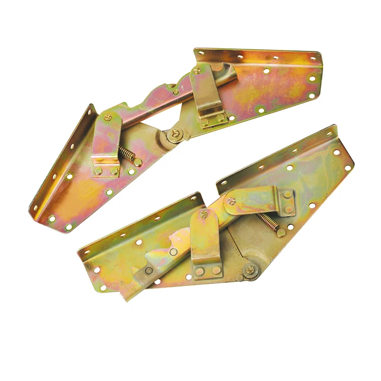 Factory Price Metal Color Click Clack Zinc Sofa Bed Mechanism With Positoins