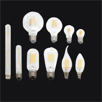 G45 E27 B22 0.5W 3000k plastic color bulb LED filament light lamp bulb manufacturer