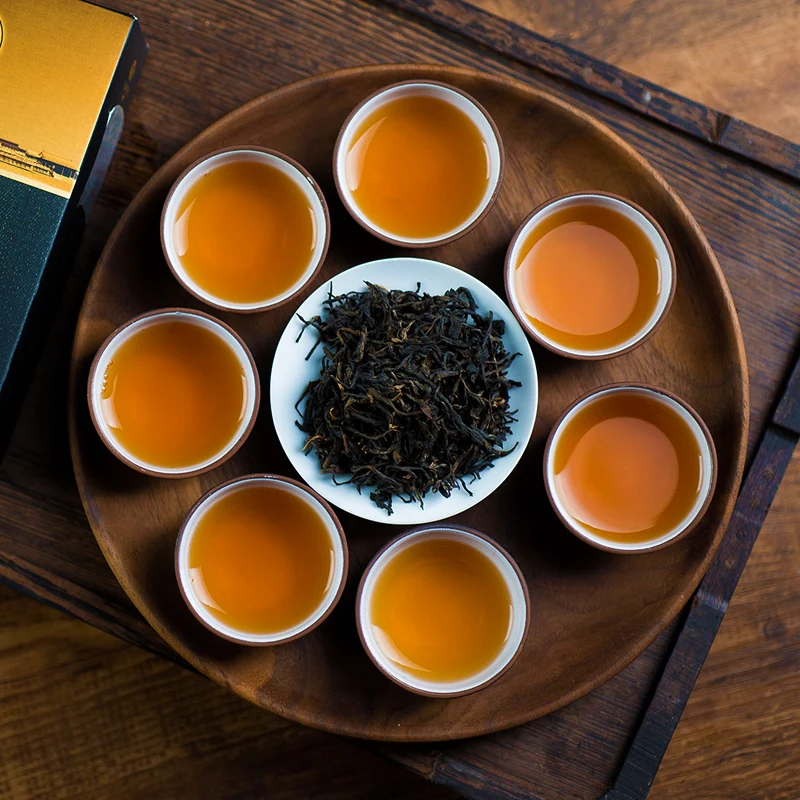 Factory High Quality Dark  Loose Leaf Ancient Tea Raw Tea Cake Brick Dark Tea