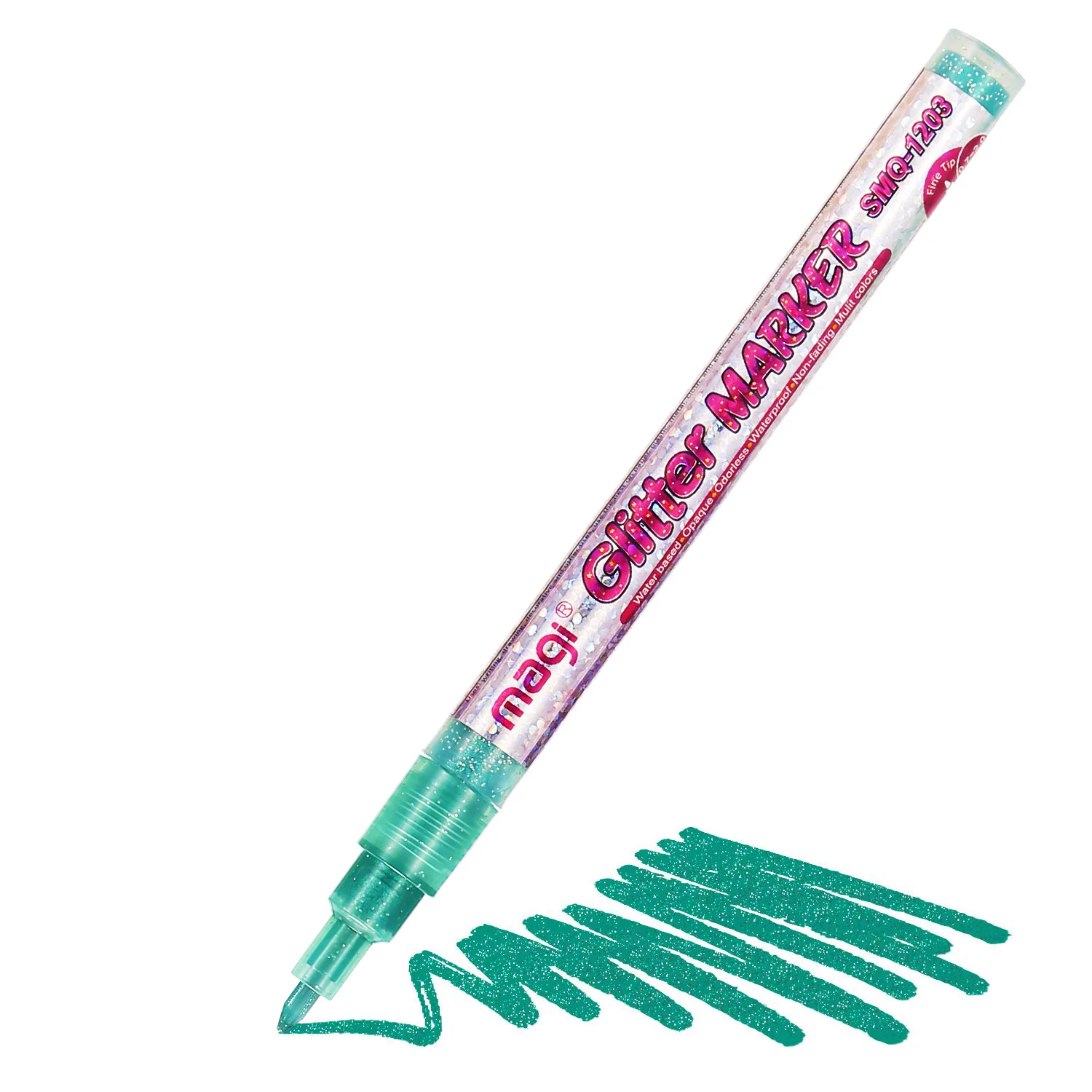 ANI 8/12 colors Glitter Pens Eco friendly graffiti markers DIY Craft Acrylic paint set For Drawing