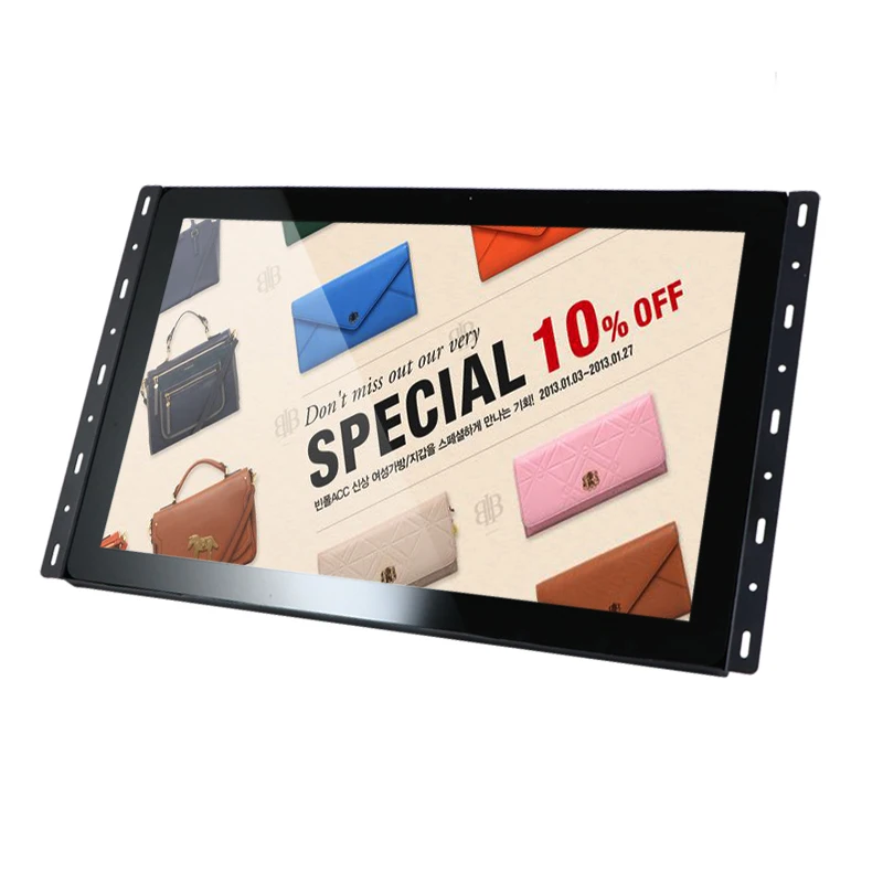  Open Frame embedded tablet 18.5 inch all in one pc touch screen ad player equipment Kiosk For