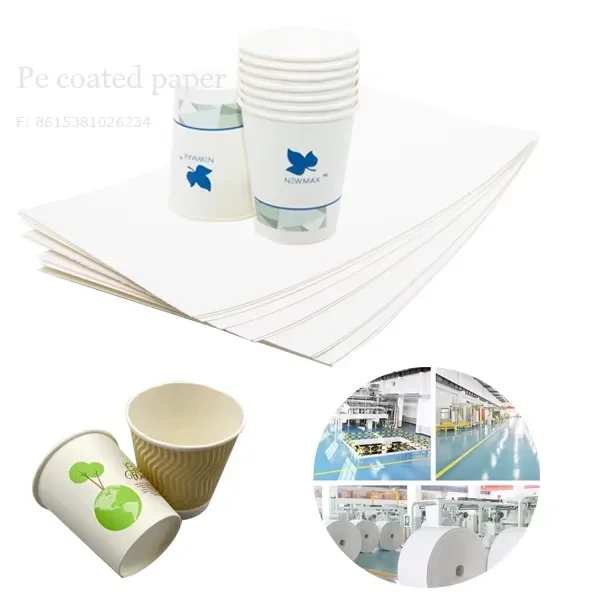 food package single side pe coated paper cup raw material