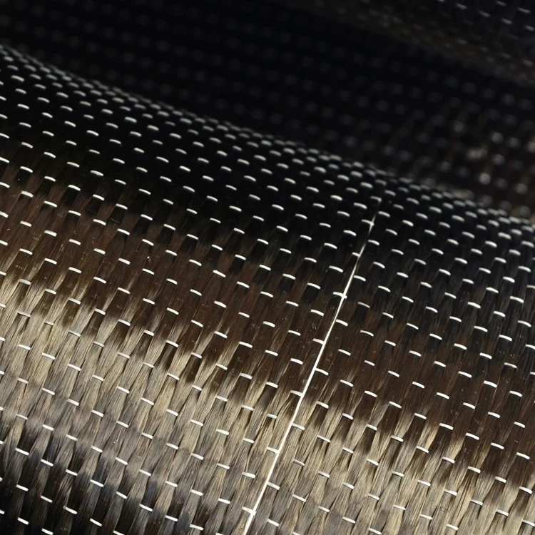 12K 600g/m2 UD Carbon Fiber Fabric For Building Reinforcement
