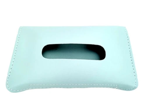 Wholesales price Car Armrest Box Sun Visor Hanging Leather Tissue Box home use