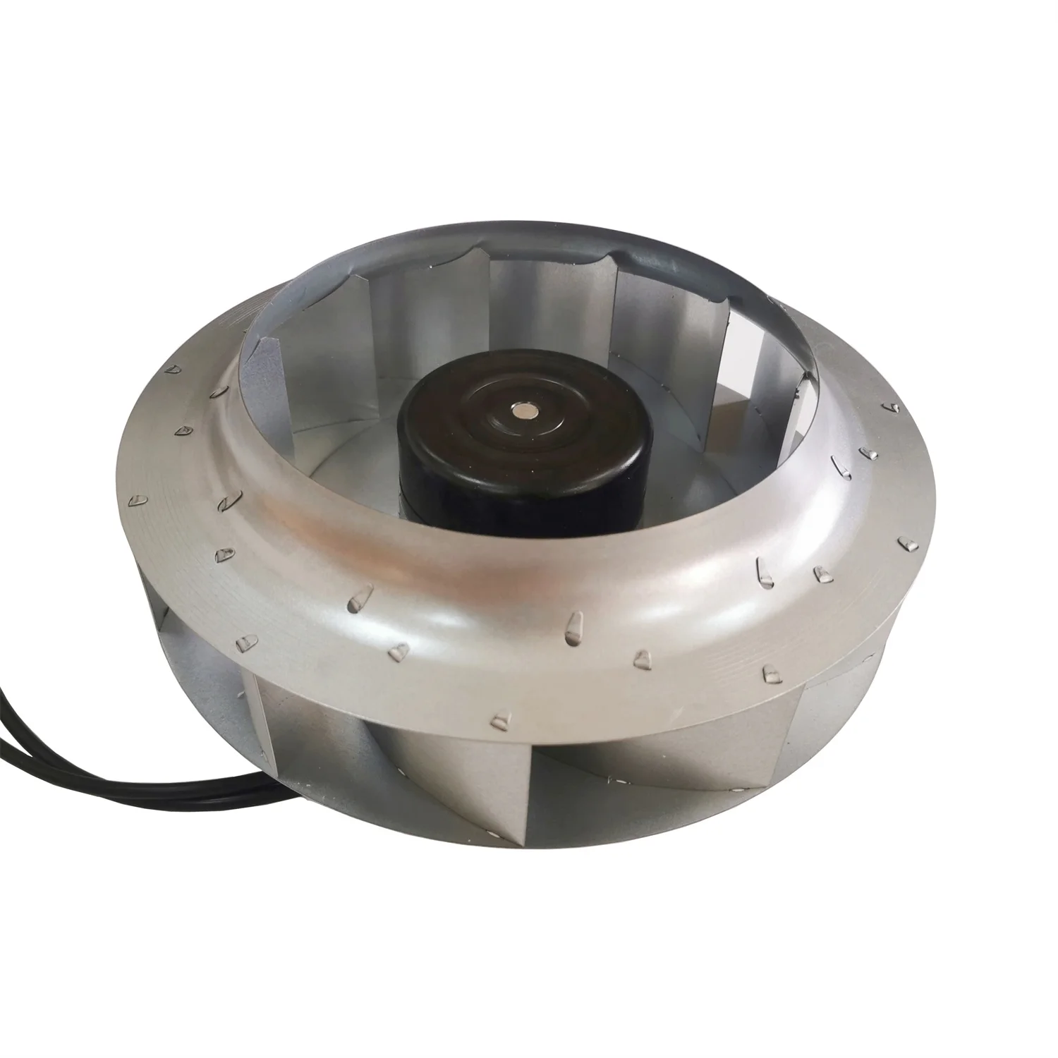 DC 24V 48V backward curved centrifugal fan 310mm brushless impeller
