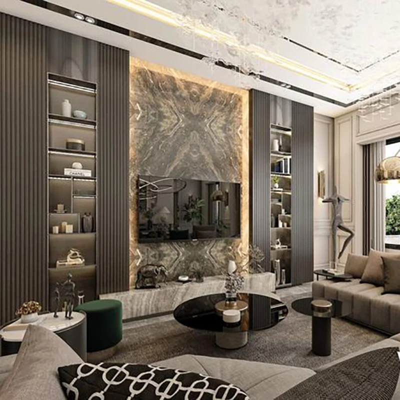 Customized Luxury Multi-function Mdf Modern Style Tv Stands  Cabinet 2020 Living Room