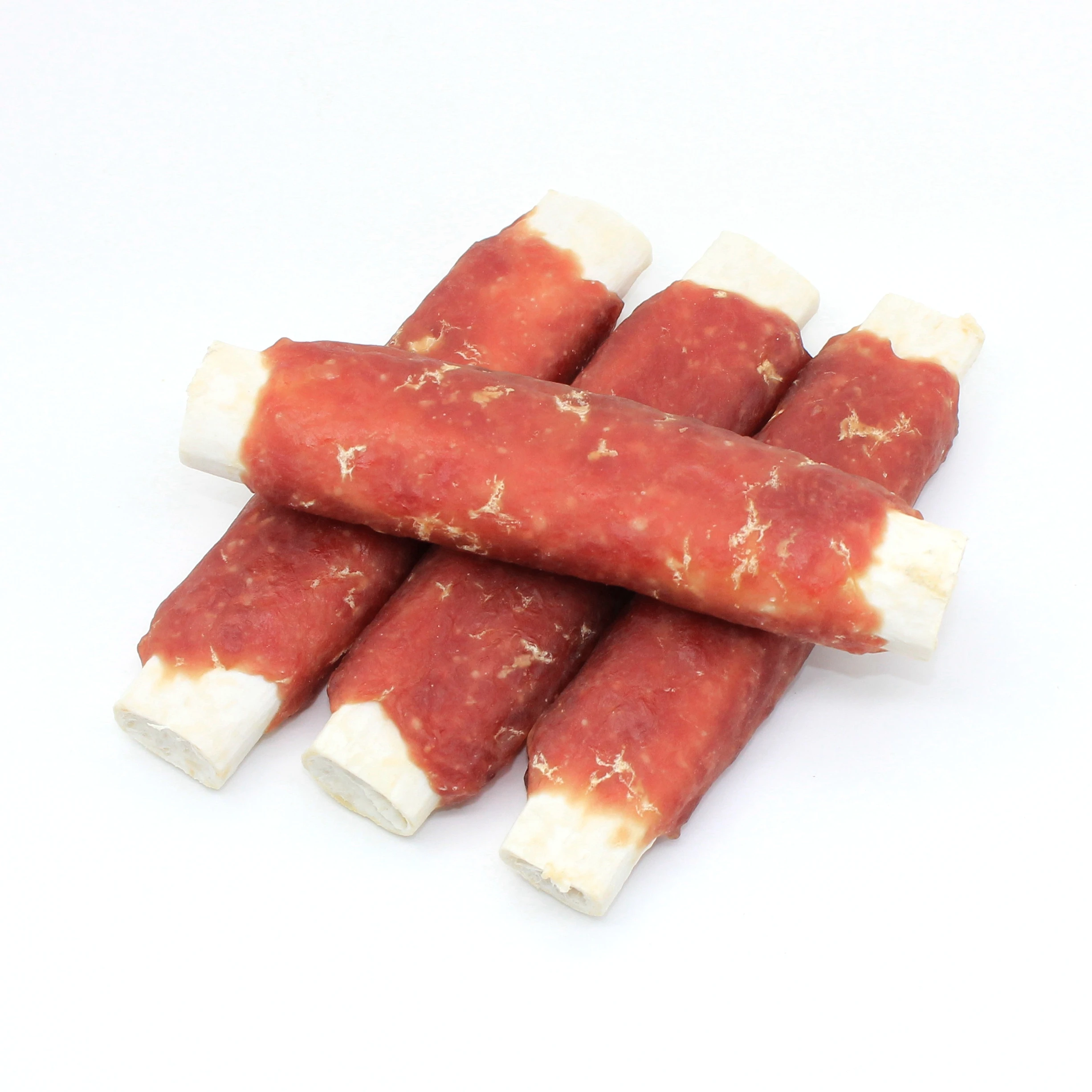 Оптовая продажа от производителя натуральные питательные продукты лакомства для собак вкусные закуски курица говядина утка рыба питомец колбаса ветчина