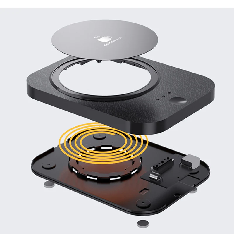 HYB OEM Xicaras De Cafe Custom USB Ceramic Electric Heater Mug