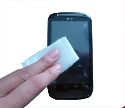 High Quality  disposable  optical  lens  Clean eys class  electronic mobile phone glass screen  wipes