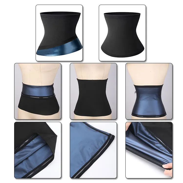 wholesale custom women sauna waist cincher sweat slim belt waist trainer neoprene