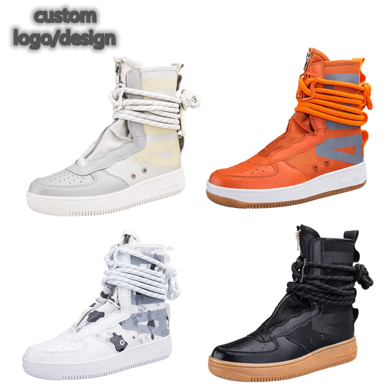 2023 sapatos schuhe herren high top skateboard Unisex Fashion Sneakers no brand ankle walking style classic sports shoes men