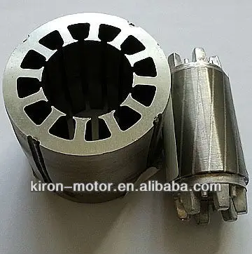 Tubular motor stator rotor parts