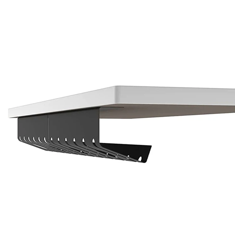 Wholesale Under Desk Perforated Metal Cable Tray for Office Cable Management