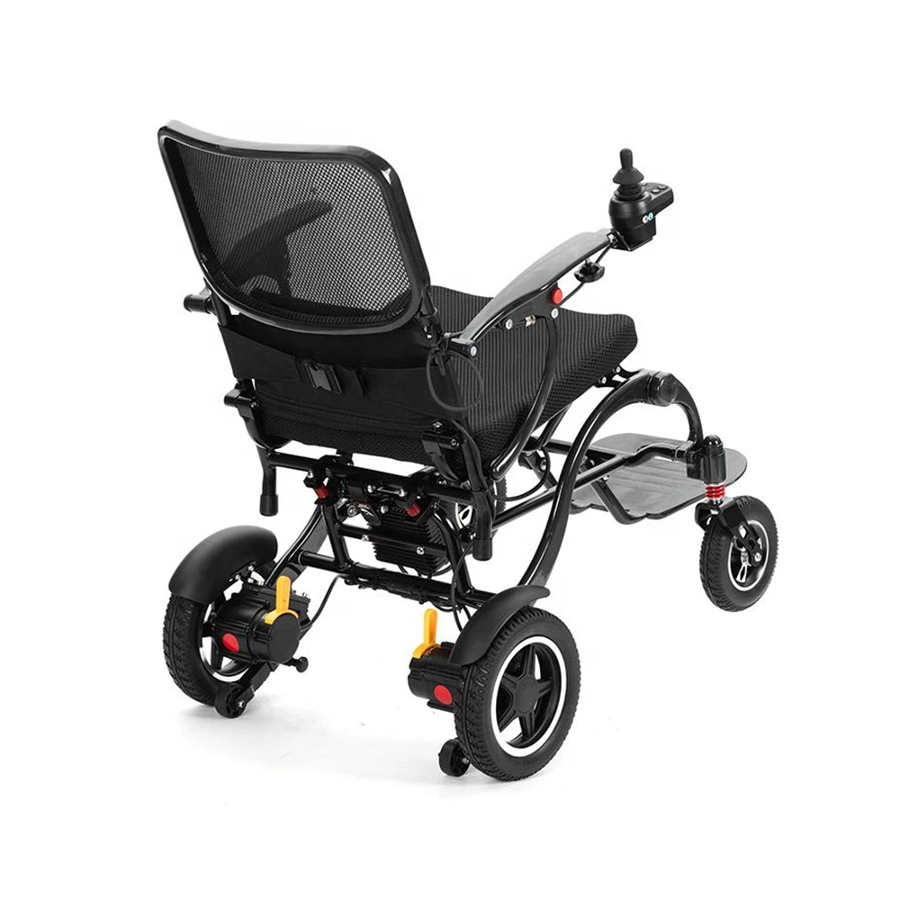 17KG Carbon Fiber Ultralight Electric Wheelchair CE Approved Lightweight Foldable Power Wheelchair
