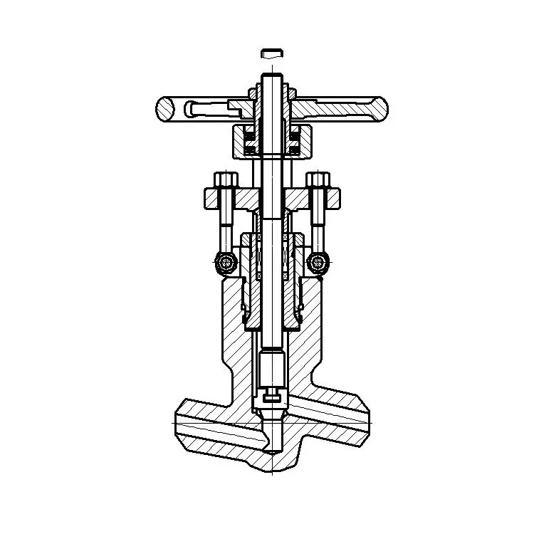 Шаровой клапан высокой температуры и высокого давления электростанции