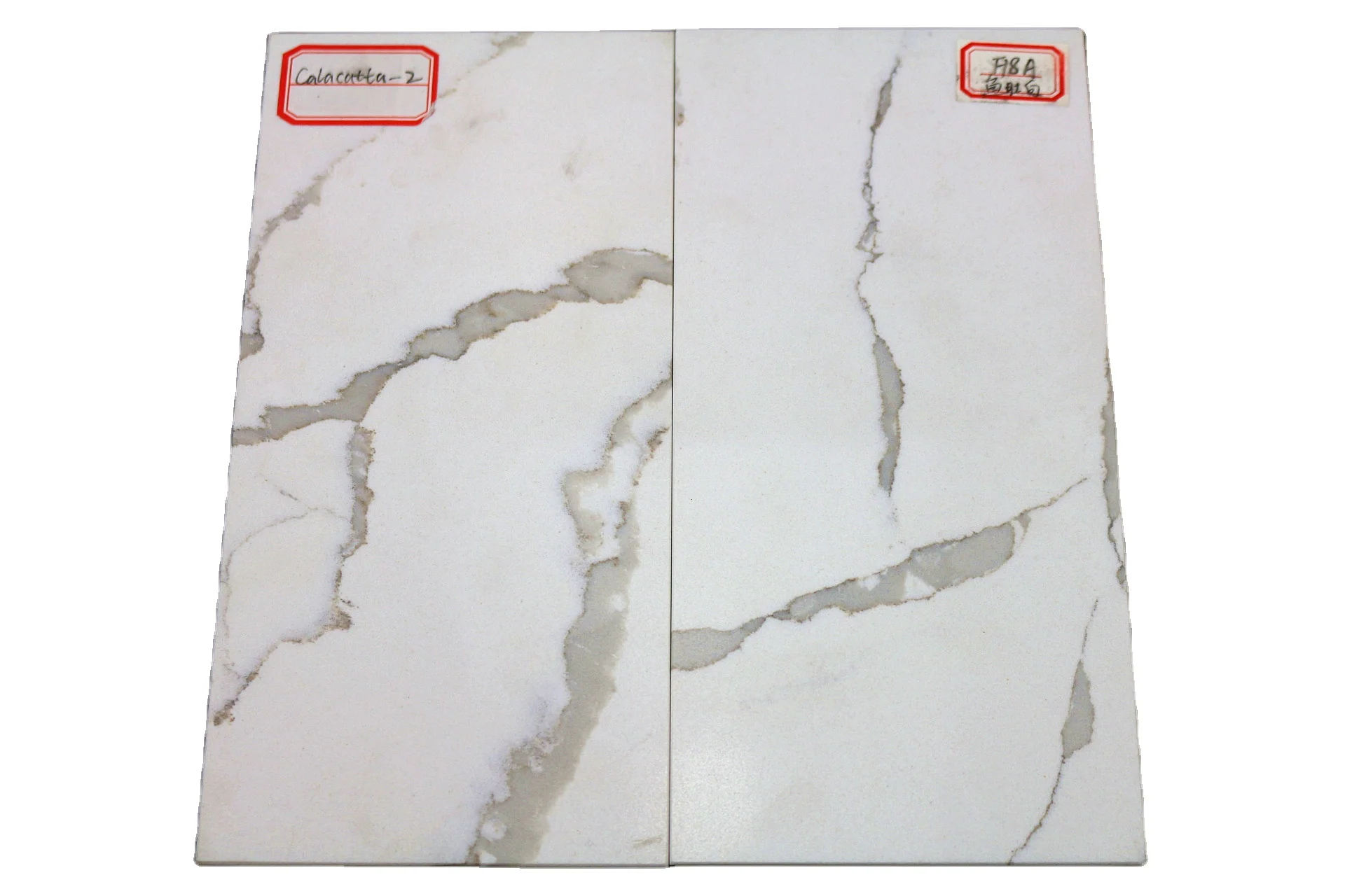 Factory Customized Artificial Quartz Calacatta Engineered Quartz Countertops