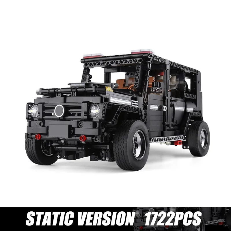 Формы King 13068 технические строительные блоки G-500 AWD Wagon 1628 шт. суперкар внедорожник детский игрушечный блок