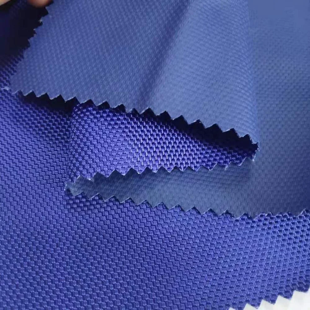 factory wholesale polyester waterproof thick 1680D oxford fabric with fireproof coating for luggage bag backpack material