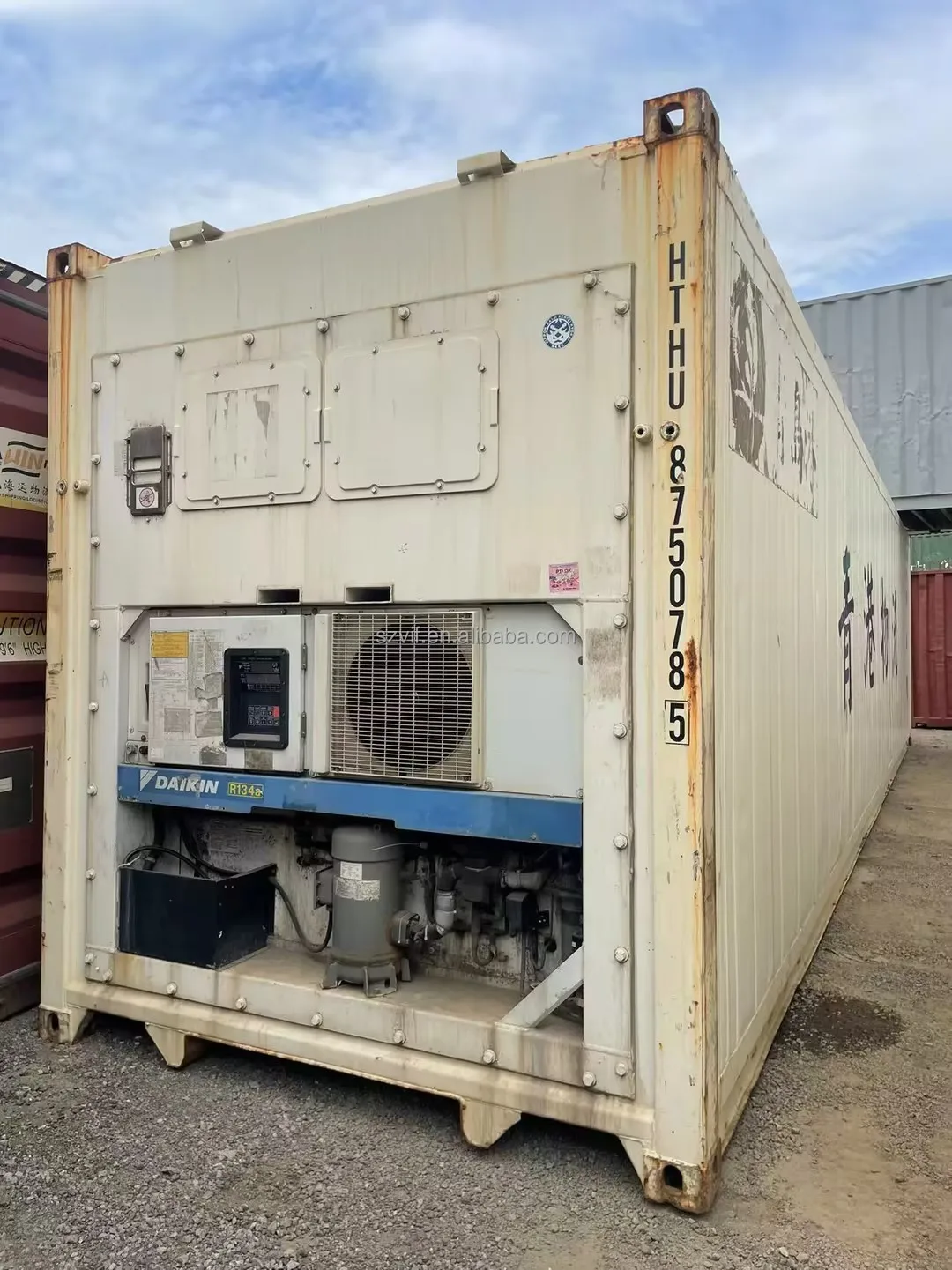 NEW Thermo King Freezer 40 Feet Refrigerated Cold Storage Room 40ft 40 foot Reefer Container