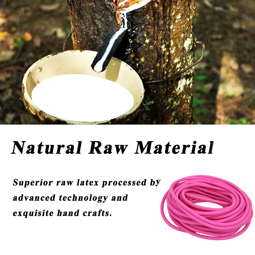 Professional catapult hunting medical silicone natural latex rubber tube