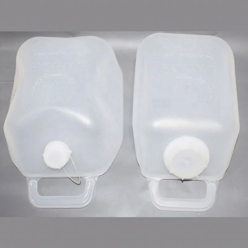 
Food Grade Ldpe 10L 20L Water Container Semi Collapsible Jerry Can With Carrying Handle 