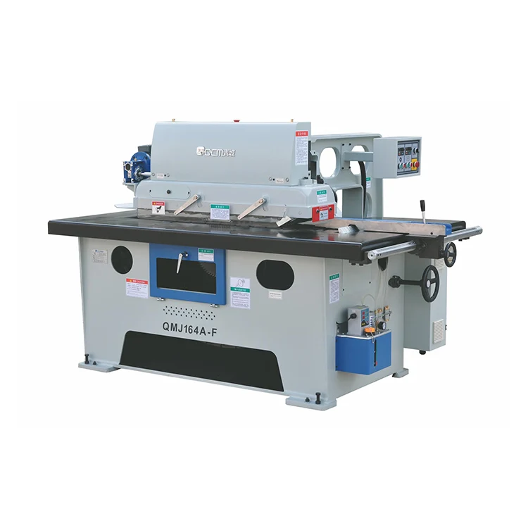 
QMJ164AF Automatic Single Chip Rip Saw Panel Saw Cutting Machine Cicular Saw Machine for Wood Cutting Lumber 50.8mm 120mm 