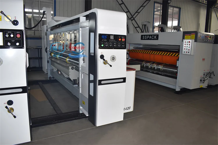 Best Sale Automatic High Speed 4 Colors Flexo Printing Die Cutting Machine Price