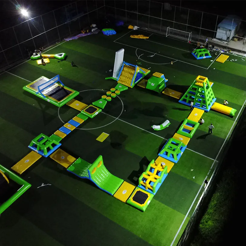 Дешевый Плавающий надувной батут для морского аквапарка, надувной водный батут