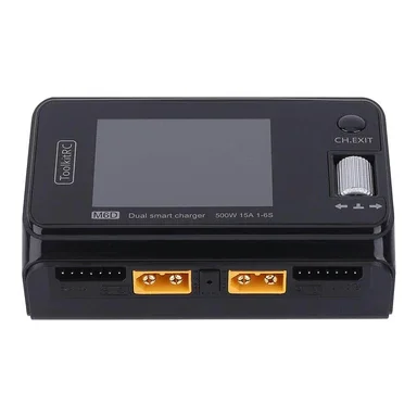ToolkitRC M6D Dual Smart Charger Discharger 500W 15A 1-6S for RC Lilon LiPo LiFe LiHV NiCd NiMH PB Battery