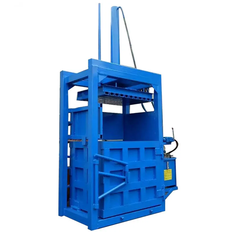 Hydraulic packing equipment bale machine /hydraulic press silage big baler waste paper baling machine