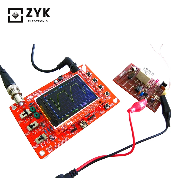  Original ZYK Mini DSO138 Assembled Digital Oscilloscope Module DIY Electronic