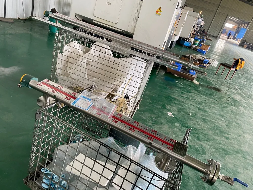 High Temperature Magnetic Float Type Level Gauge SS304/ SS316L Double Color Magnetic Liquid Level Display Meter