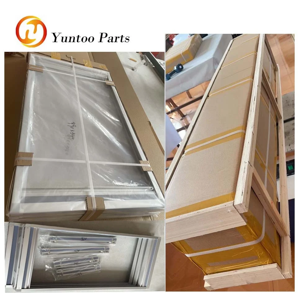 Single manual slow rise spring curtain Roller blind with clutch and speed control for driver