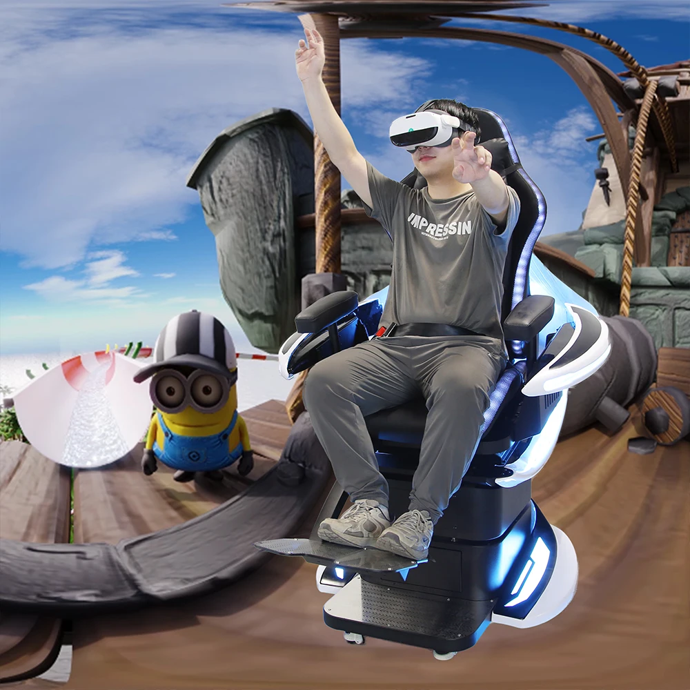 YHY Vr Driving Simulator Games Vacation VR Simulator Indoor Playground Racing Car VR Indoor Ultimate Crossing Game