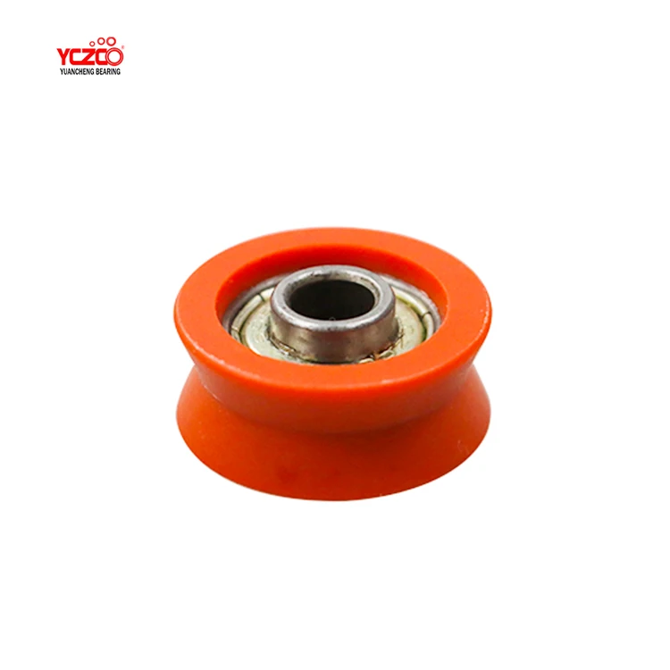 Diameter 23mm v shaped sliding door support roller cabinet door rollers