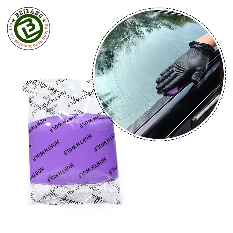 Car Clay Bar Vehicle Washing Cleaning Tools Auto Detailing Cleaner 200g Cylinder Box Packaging Custom Logo Clay Bar Car