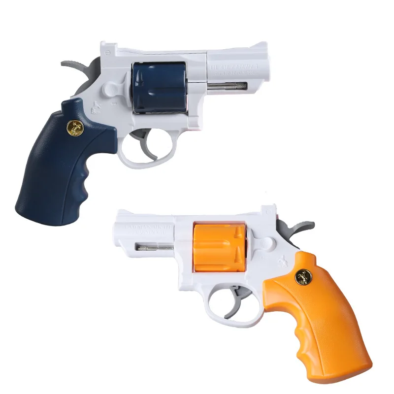 RTS Revolver toy soft projectile gun Continuous projectile projectile throwing toy revo gun UDL XM1014 toy guns metal revolver