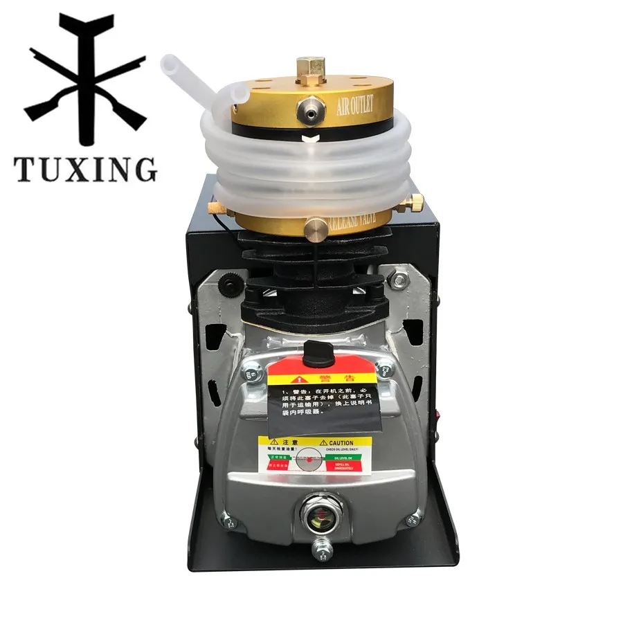 TUXING 220 В 4500 psi 30 мпа автоматическая остановка Электрический PCP компрессор насос для пневматического